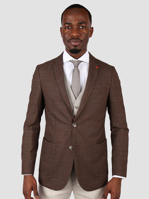 TWN Combined Brown Suit-D'S DAMAT ONLINE