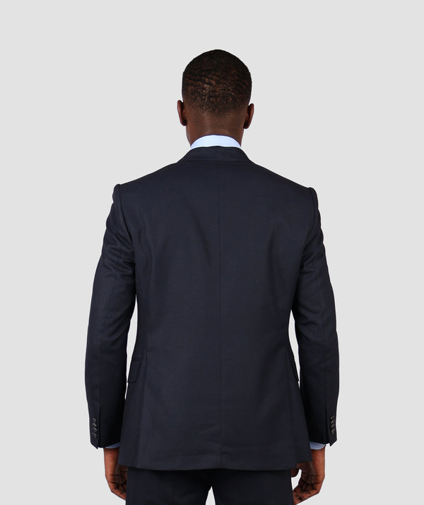 DS Damat Slim Fit Blue Suit With Vest-D'S DAMAT ONLINE
