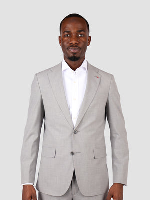 Ds Damat Light Grey  Classic Suit -41% Wool-D'S DAMAT ONLINE