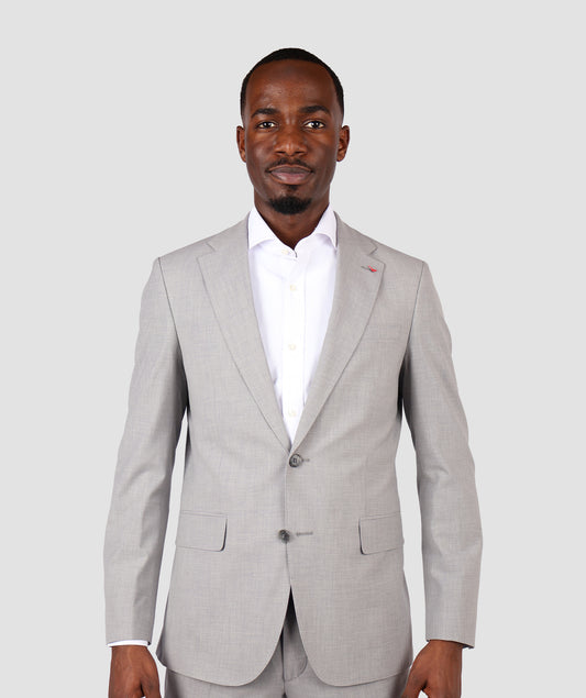 Ds Damat Light Grey  Classic Suit -41% Wool-D'S DAMAT ONLINE