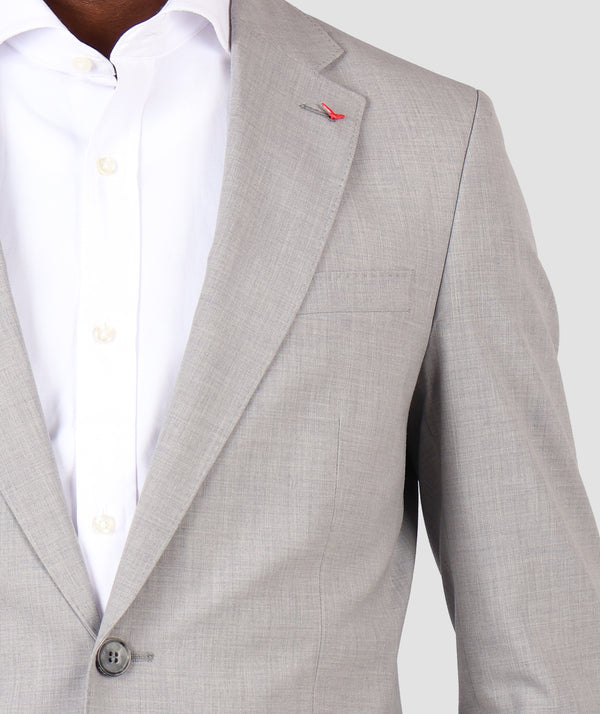 Ds Damat Light Grey  Classic Suit -86% Wool-D'S DAMAT ONLINE