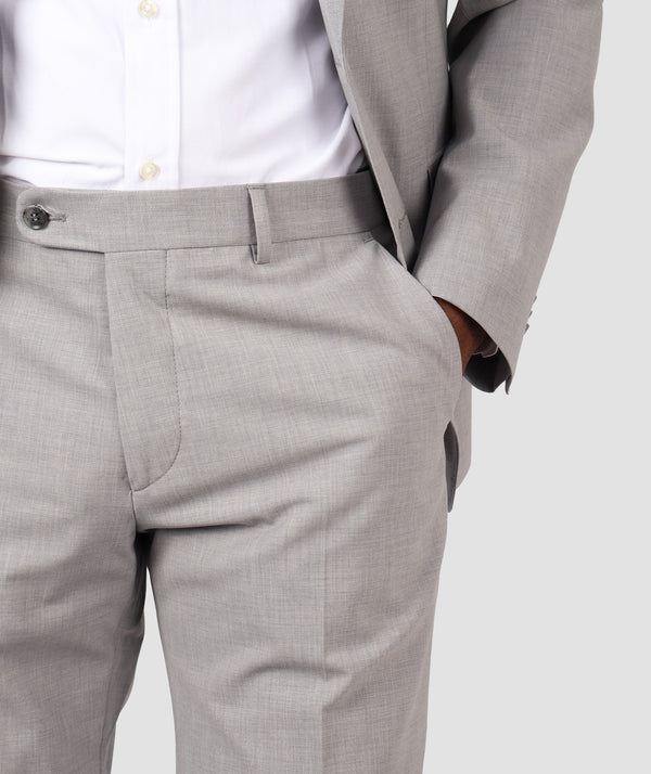 Ds Damat Light Grey  Classic Suit -41% Wool-D'S DAMAT ONLINE