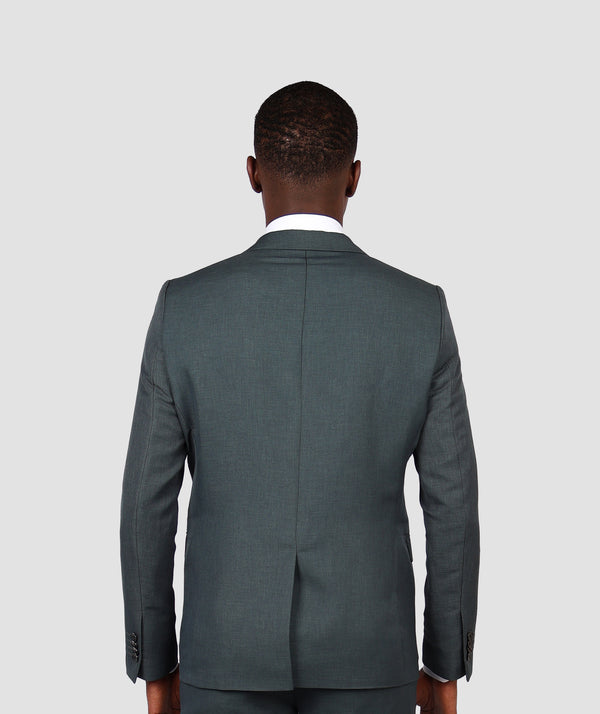 TWN Slim Fit Green Suit-D'S DAMAT ONLINE