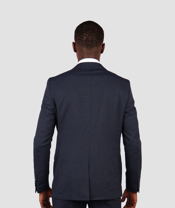 TWN Slim Fit Navy Blue Suit-D'S DAMAT ONLINE