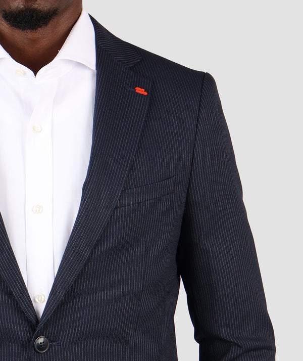 TWN Slim Fit Navy Blue Suit-D'S DAMAT ONLINE