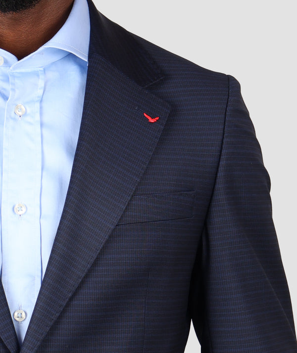 DS Damat Blue Regular Fit Suit-D'S DAMAT ONLINE