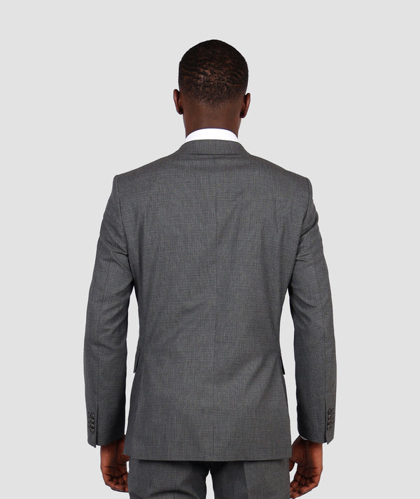 DS Damat Grey Slim Fit Suit-D'S DAMAT ONLINE