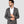 D'S Damat Grey Slim Fit Suit-D'S DAMAT ONLINE