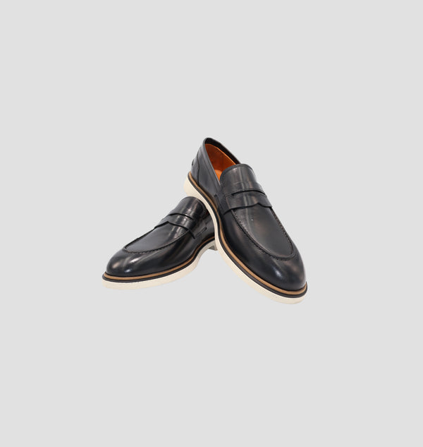 D'S Damat Casual Black Shoes