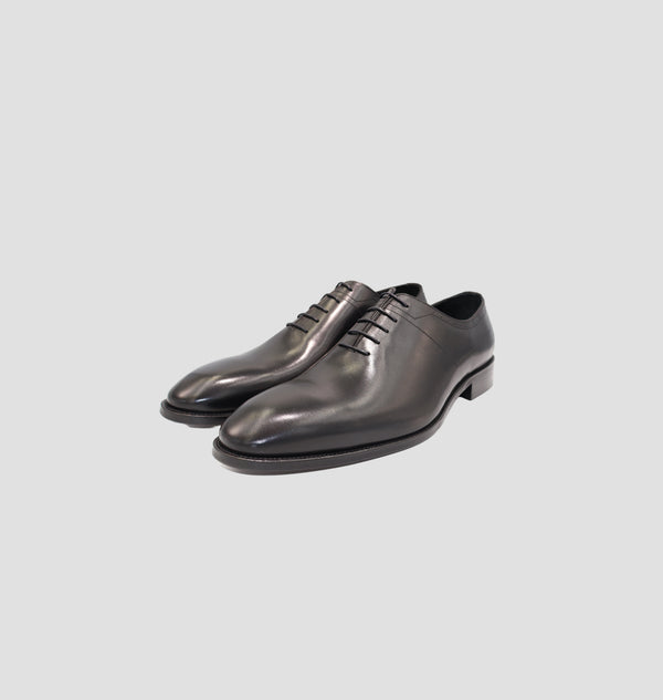 D'S Damat Black Formal Shoes