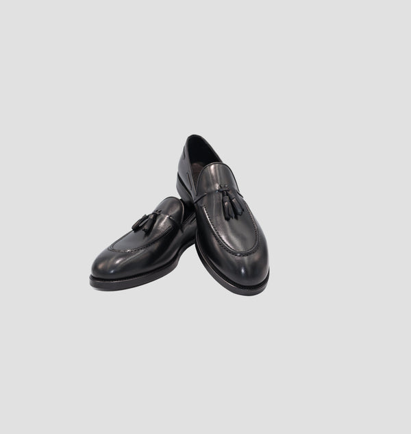 D'S Damat Black Formal Shoes