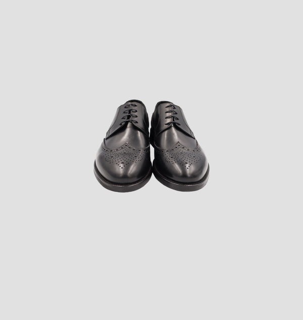 D'S Damat Formal Black Shoes