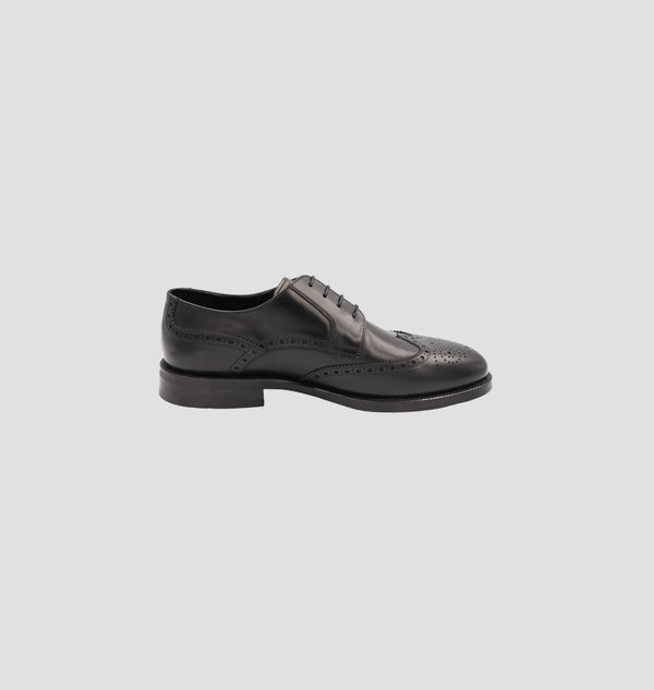 D'S Damat Formal Black Shoes