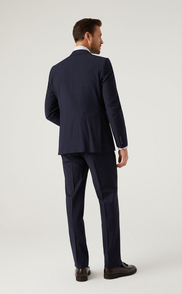 Ds Damat Navy Blue Classic Suit -41% Wool-D'S DAMAT ONLINE