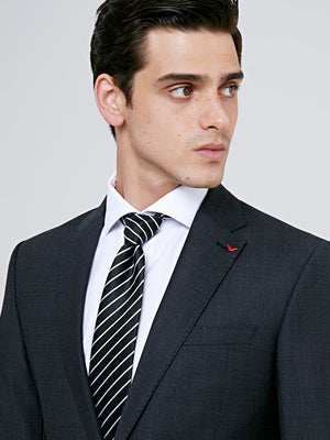 Ds Damat  Grey  Classic Suit -86% Wool-D'S DAMAT ONLINE