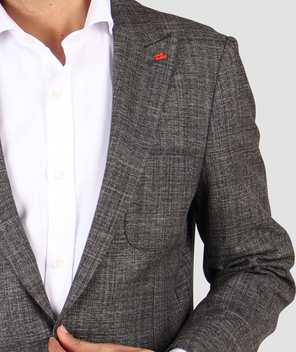 D'S Damat Grey Slim Fit Suit-D'S DAMAT ONLINE