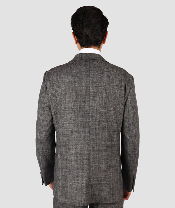 D'S Damat Grey Slim Fit Suit-D'S DAMAT ONLINE