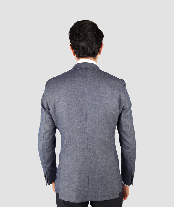 DS Damat Blue Conbination Slim Fit Suit-D'S DAMAT ONLINE