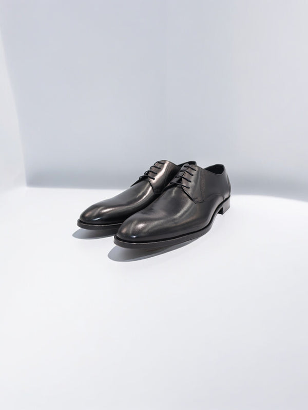 D'S Damat Black Formal Shoes