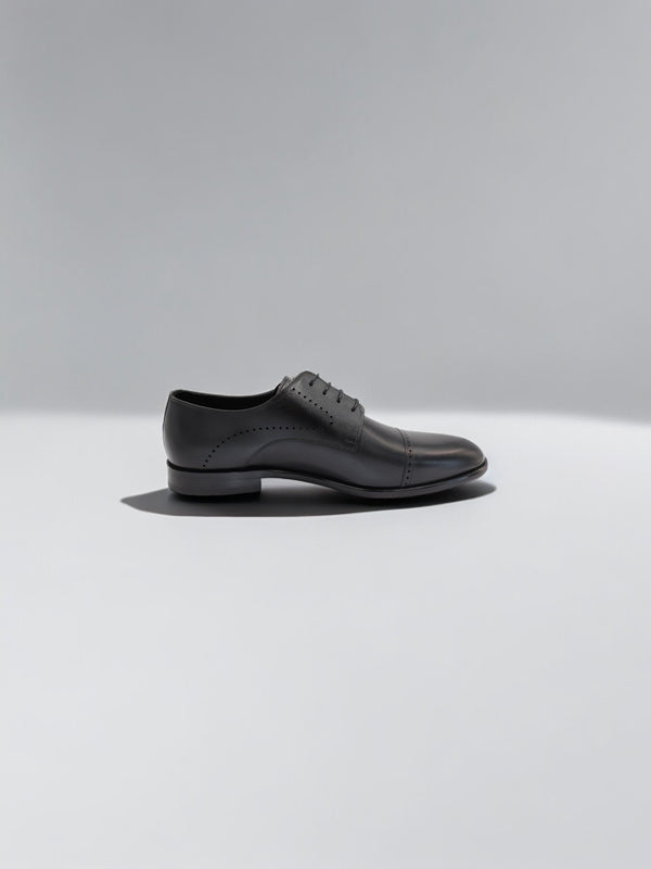 D'S Damat Formal Black Shoes