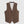 Ds Damat Slim Fit Brown Dobby Suit with Vest-D'S DAMAT ONLINE