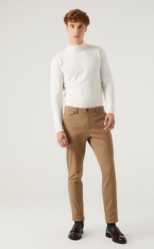 TWN Brown Chino Pants-D'S DAMAT ONLINE