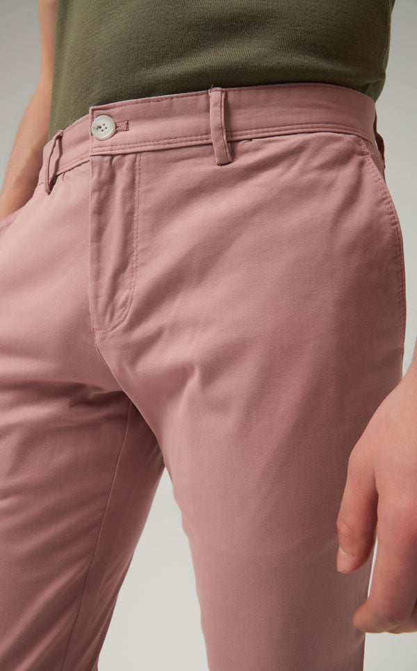 Ds Damat Pink Chino Pants-D'S DAMAT ONLINE